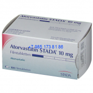 Аторвастатин 10 мг Аторвастатин 10 мг
