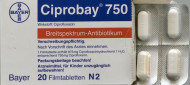 Ципробай 750 мг Ципробай 750 мг