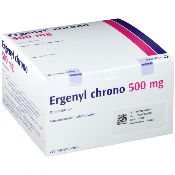 Депакин хроно 500/Ergenyl chrono 500