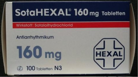 Сотагексал 160 мг Сотагексал 160 мг