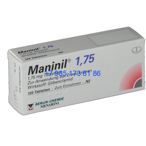 Манинил 1.75 мг
