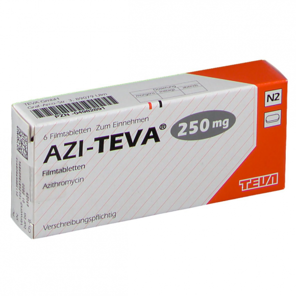 Азитромицин 250 мг(AZI TEVA 250 mg)