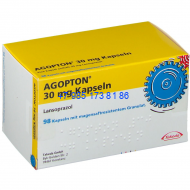 Агоптон 30 мг (Agopton) Агоптон 30 мг (Agopton)