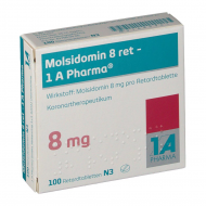 Молсидомин 8 мг